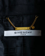 "GIVENCHY" Peak lapel tailored jacket & easy slacks set up