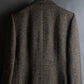 "Yves Saint Laurent Rive Gauche"
Fly front tweed chester coat