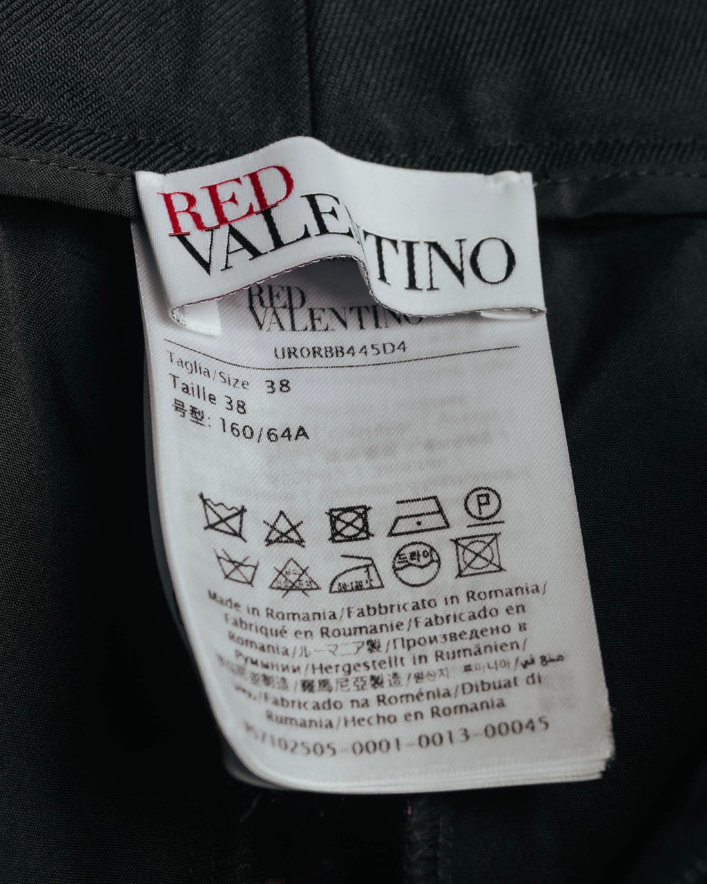 “RED VALENTINO” 2020 Floral jacquard tapered trousers