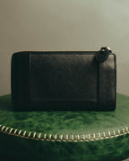 "Chloé" 2010's Black leather long wallet