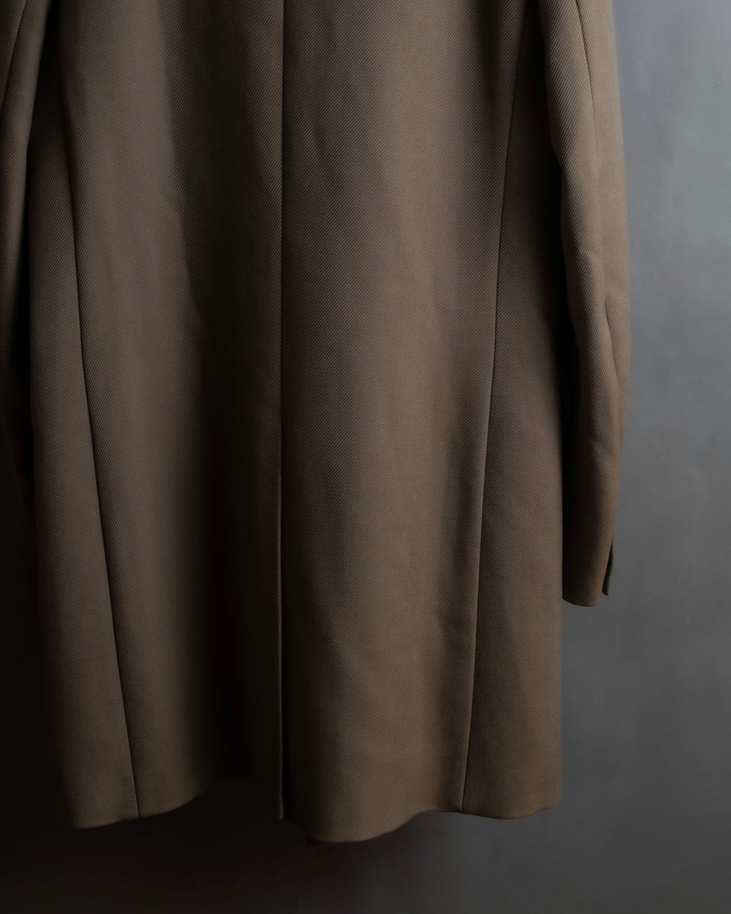 "MAISON MARGIELA" 13AW structured mid-length tailored coat