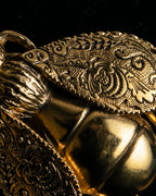 "Christian Dior" Bee motif gold brooch