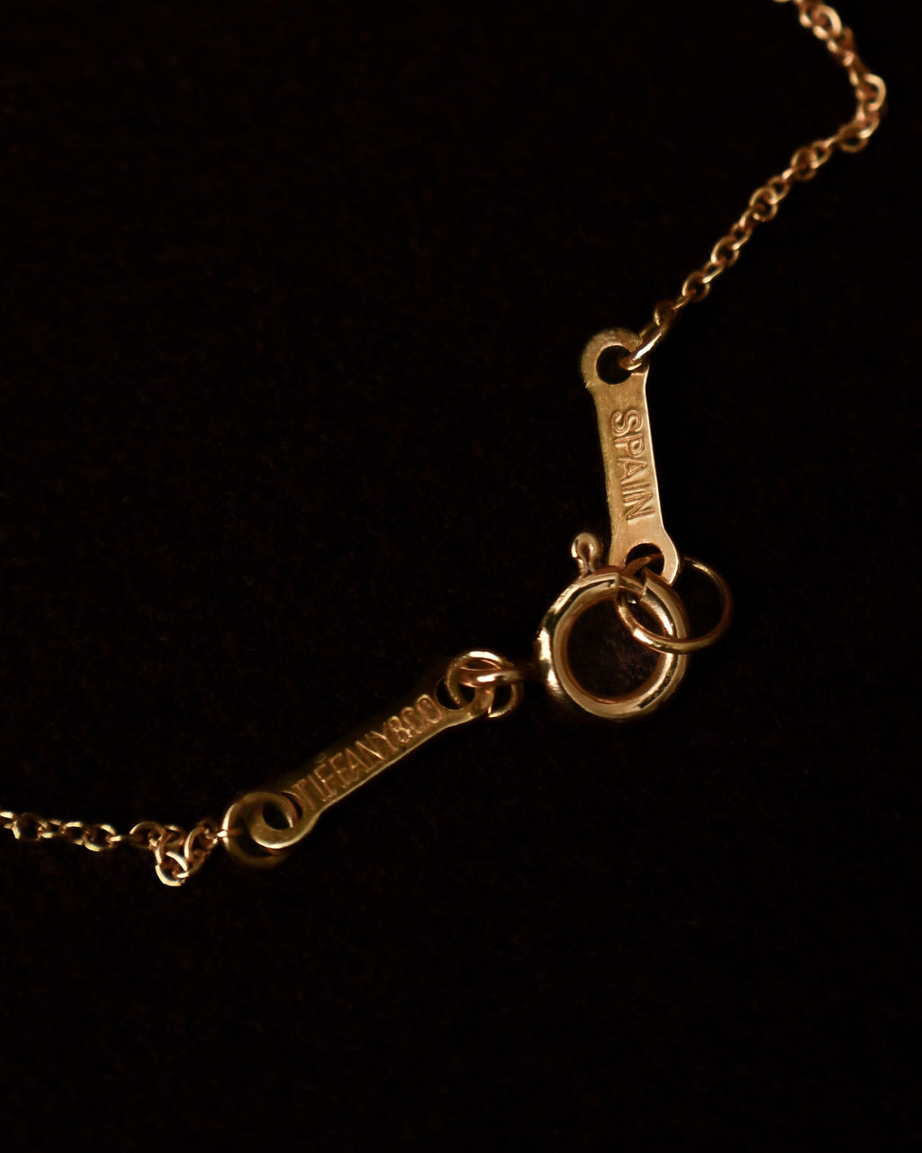 Tiffany&Co./ “Star of David” 18K Yellow Gold Necklace