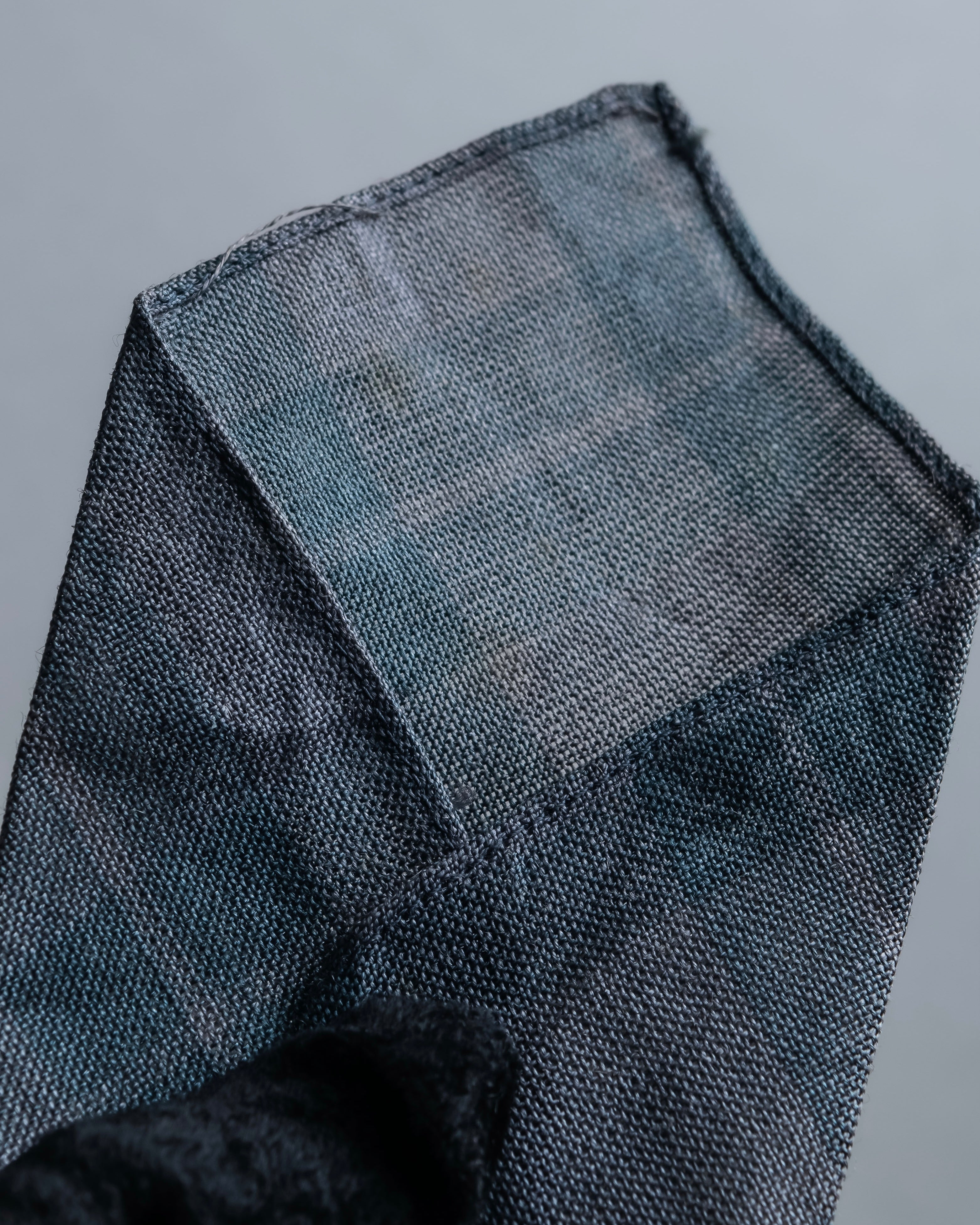 "COMME des GARCONS HOMME" Argyle check sheer necktie