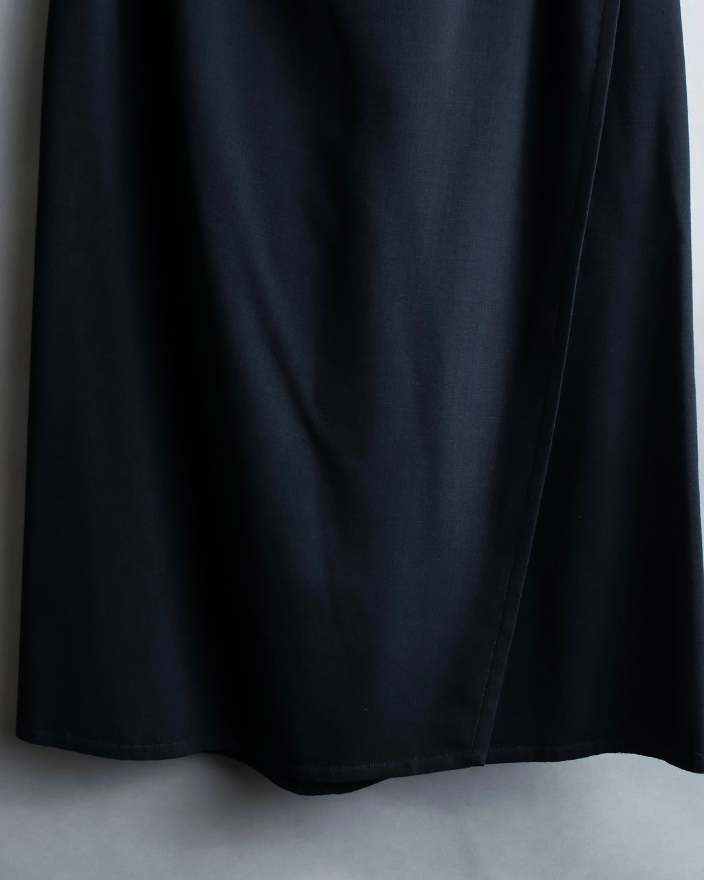 "HERMES" Button detailed flared midi skirt