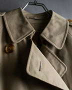 "BURBERRYS" Military detail classic trench coat