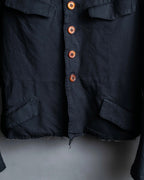 "COMME des GARCONS
COMME des GARCONS" 6 button detail raw edge jacket