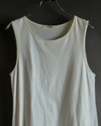 "LIMI feu" Asymmetrical hem cut sleeveless dress