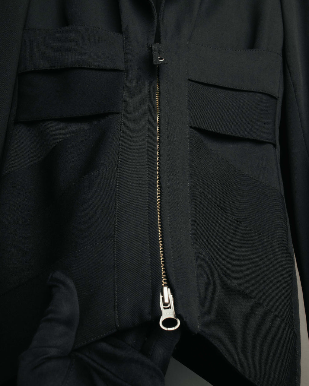 -SPECIAL- “Jean Paul GAULTIER FEMME” 2005-2011 Corset lace-up tailored zip jacket