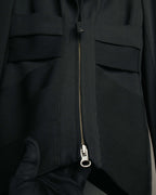 -SPECIAL- “Jean Paul GAULTIER FEMME” 2005-2011 Corset lace-up tailored zip jacket