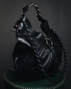 –SPECIAL– "Salvatore Ferragamo"
00’s Gancini gathered leather hobo bag