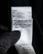 "HELMUT LANG" Zipper design sharp angle cutaway jacket