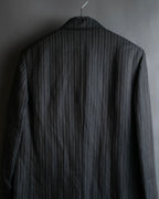 "Acne Studios" Antique design long striped coat