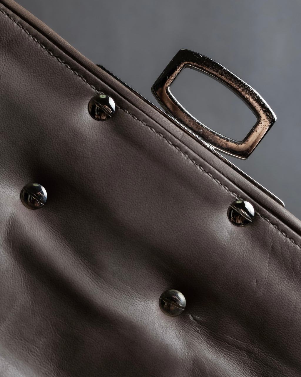 "BALENCIAGA" Three-way chain leather shoulder bag