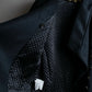 "GUCCI" Asymmetrical front detail high neck coat