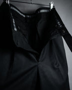 "GIORGIO ARMANI" 90’s draped double breasted suit set-up