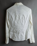 "GIORGIO ARMANI" Delicate striped white shirt