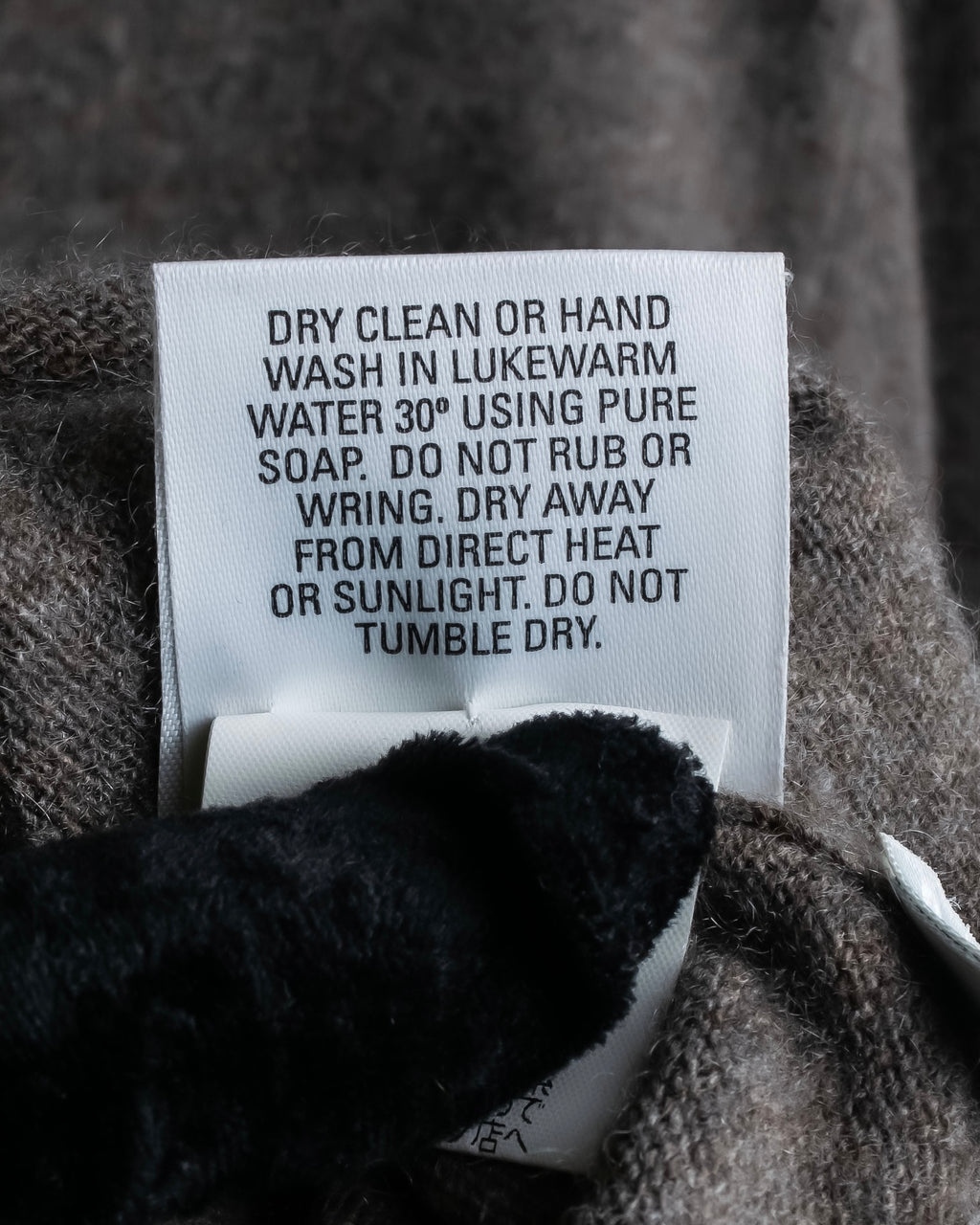 "HERMES" Margiela period cashmere high neck knit pullover