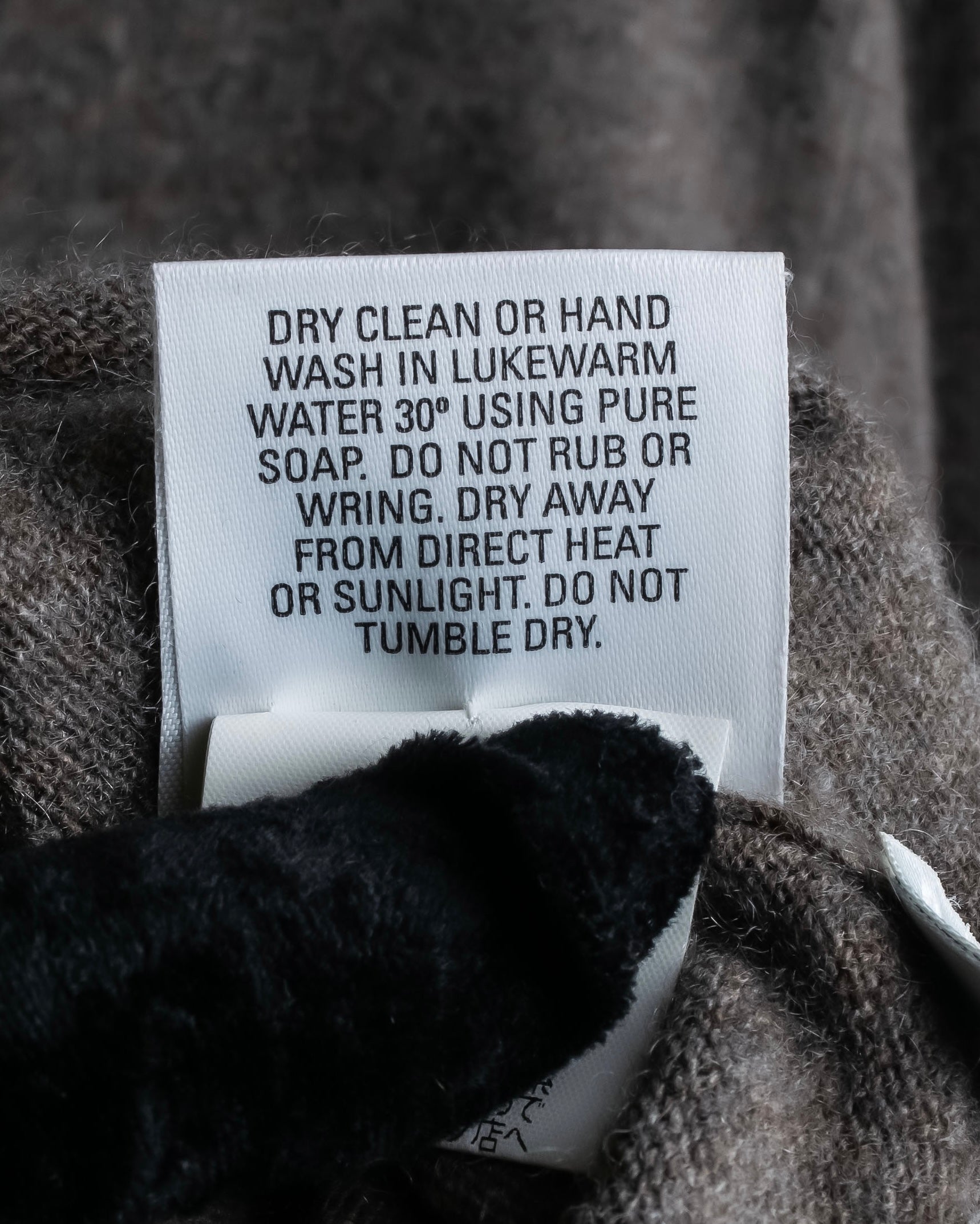 "HERMES" Margiela period cashmere high neck knit pullover