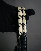 “JUNYA WATANABE COMME des GARÇONS” 2010’s Houndstooth embossed leather doctor bag