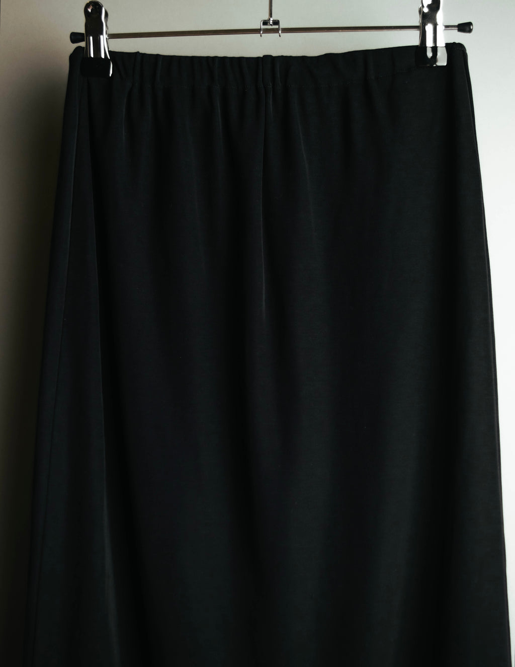 "Y's" Minimal black maxi skirt
