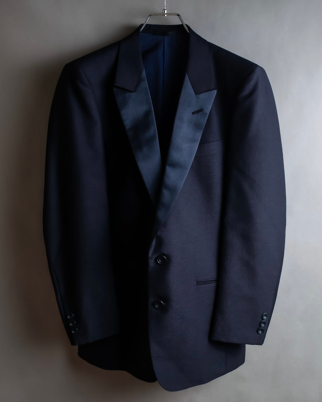 "CHRISTIAN DIOR MONSIEUR" Satin switching design tuxedo dress set up