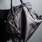 "PRADA" Frill docking one handle leather bag