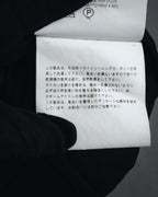 "tricot COMME des GARCONS" 2004 SS draped lapel cropped vest