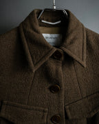 "SPORTSMAX" Carving flap design mid-length coat