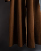 -SPECIAL- "Christian Dior" 80's-90's
Shaped flare silhouette collarless coat