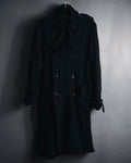 "tricot COMME des GARÇONS" 2007AW shrunk wool trench coat