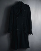 "tricot COMME des GARÇONS" 2007AW shrunk wool trench coat