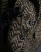 Vintage irish tweed long coat