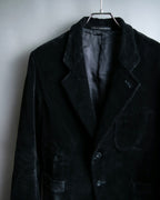 “Y’s for men” beautiful black corduroy single tailored jacket