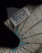 "Christian Dior" Dior Explore allegorical motif twilly mitzah scarf