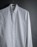 "DIOR HOMME" 00's Edith Slimane design sophisticated white shirt