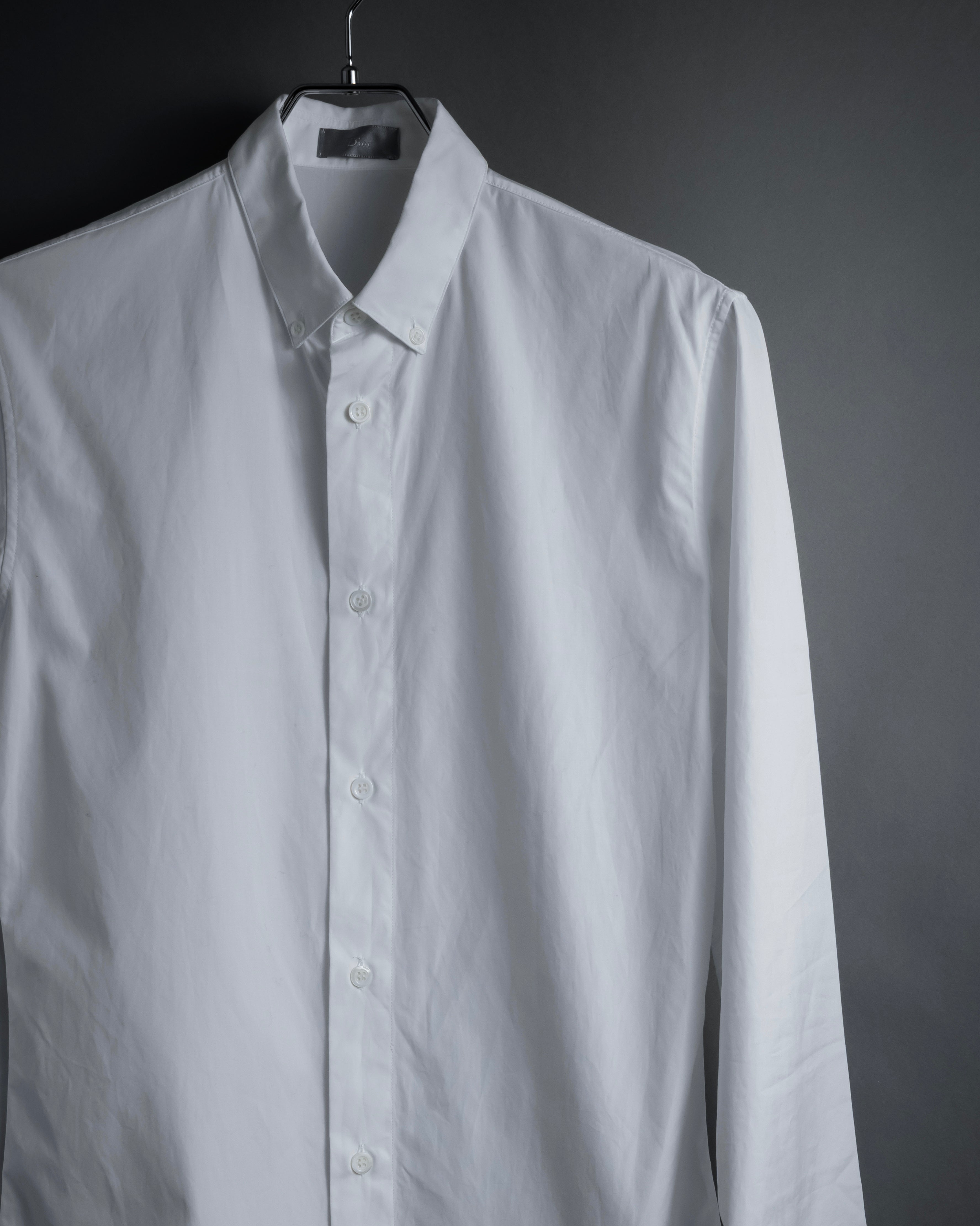 "DIOR HOMME" 00's Edith Slimane design sophisticated white shirt