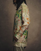 -SPECIAL- “GUCCI” 2015-2022 Botanical printed silk shirt