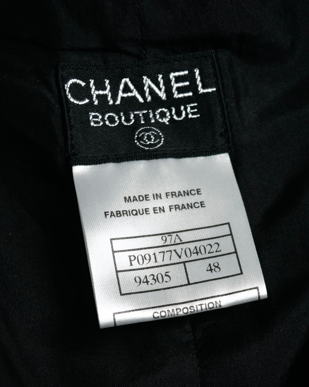 –SPECIAL– “CHANEL” 97AW Wide tuck trousers