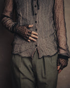 -SPECIAL- “CHANEL” 2014-2019 Sheer lace bow blouse