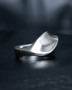 “Georg Jensen” Twisted shape silver ring
