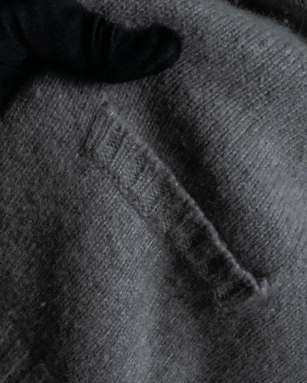 "GUCCI" Cashmere brand double zipper blouson