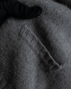 "GUCCI" Cashmere brand double zipper blouson