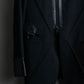 "GIORGIO ARMANI" Riders detail leather switching jacket