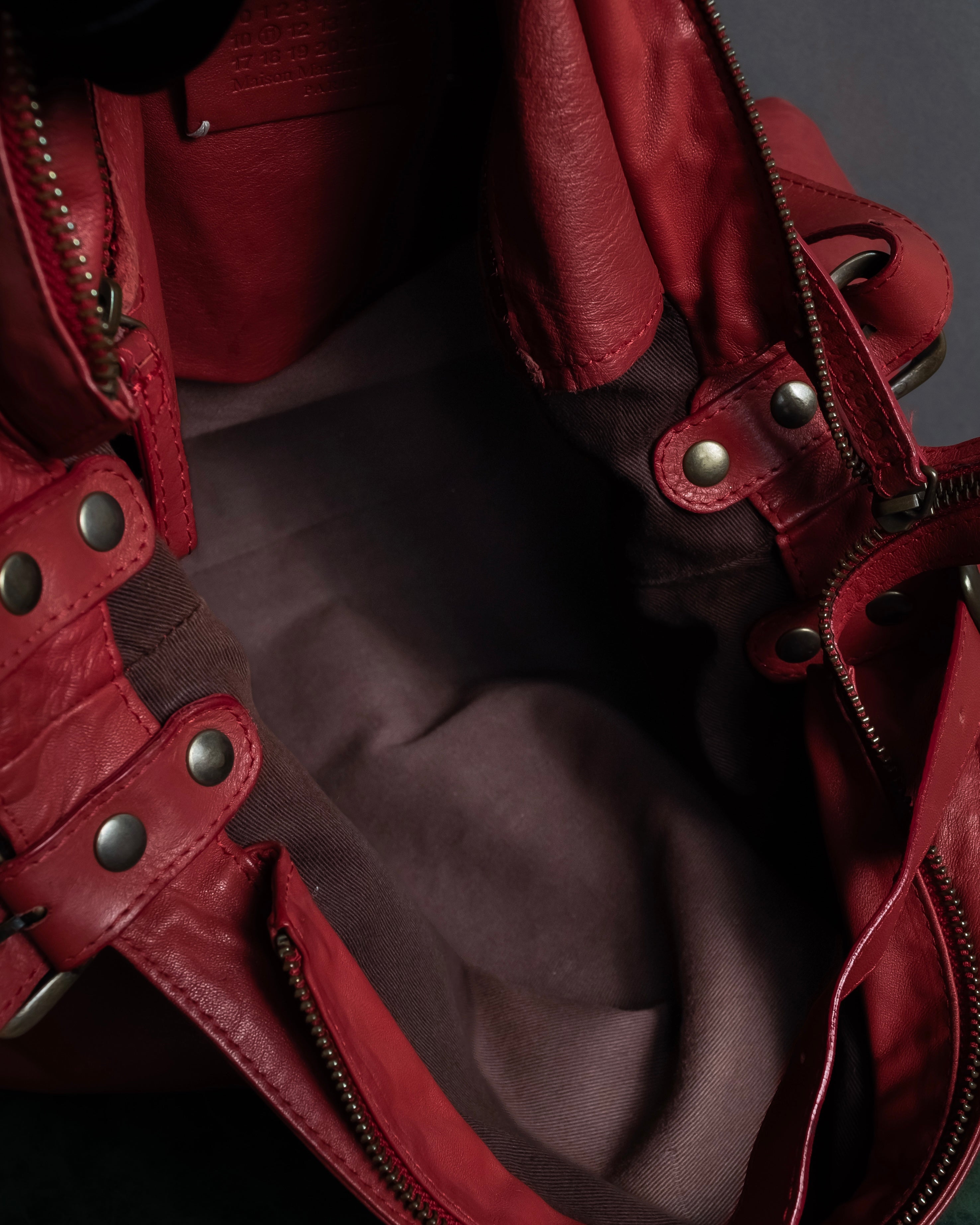 -SPECIAL- "Maison Martin Margiela"
 00'sLate period-13's Double strap design large shoulder bag