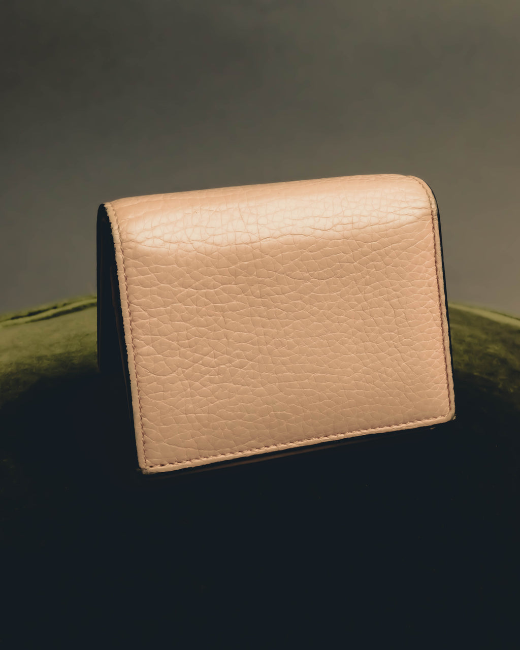 "GUCCI" 2010's-20's Pink bee motif trifold wallet