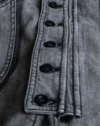 "STELLA McCARTNEY" Multi detail belted denim jacket