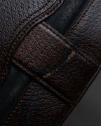 "BALENCIAGA" Circle lock design leather doctor bag