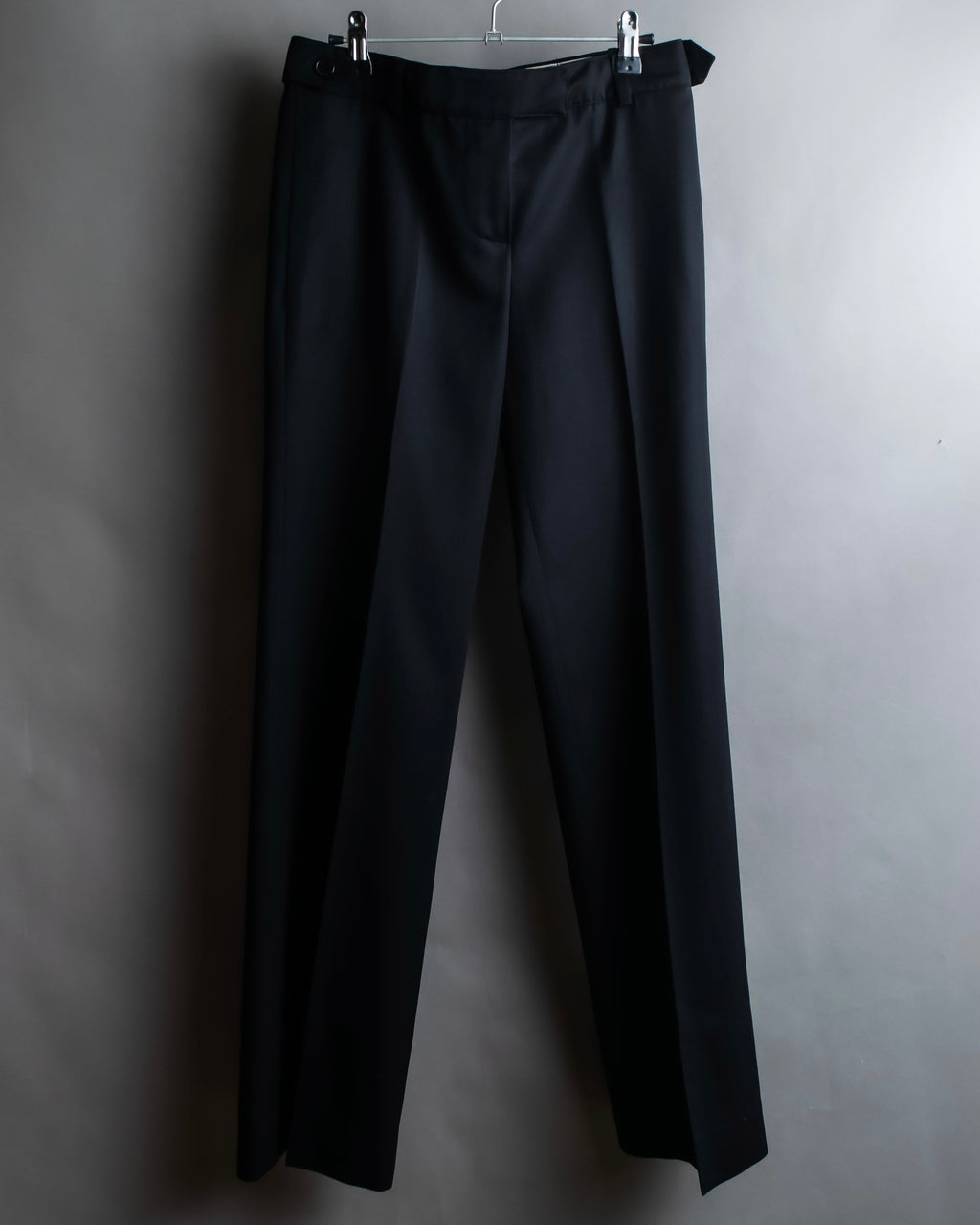 "Chloe" Oversized wool matte black set up