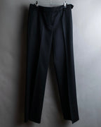 "Chloe" Oversized wool matte black set up